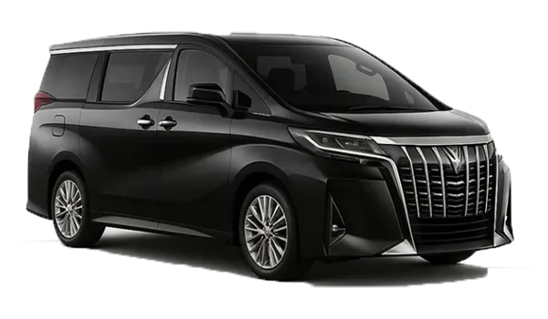 Toyota Alphard executive minivan for chauffeur transfers
